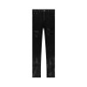 TDR X RUCAS  Caviar Leather Washed Jeans Black