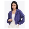 TDR Hooded Long Sleeve Parachute Jaket Purple